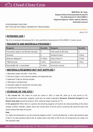 ELISA-Kit-for-Anti-Annexin-A1-Antibody-(Anti-ANXA1)-AEE787Hu.pdf