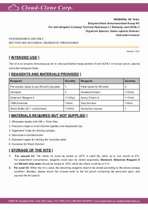 ELISA-Kit-for-Anti-Ubiquitin-Carboxyl-Terminal-Hydrolase-L1-Antibody-(Anti-UCHL1)-AEG945Hu.pdf