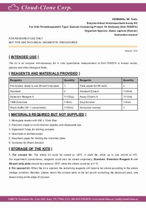 ELISA-Kit-for-Anti-Thrombospondin-Type-I-Domain-Containing-Protein-7A-Antibody-(Anti-THSD7A)-AEN909Hu.pdf