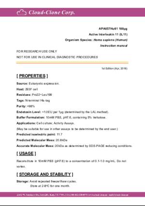 Active-Interleukin-11-(IL11)-APA057Hu61.pdf