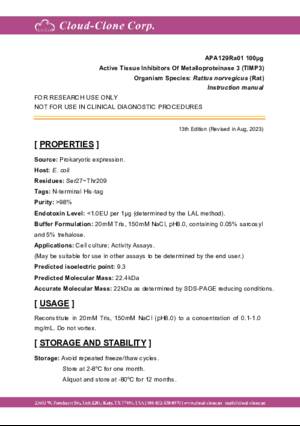 Active-Tissue-Inhibitors-Of-Metalloproteinase-3-(TIMP3)-APA129Ra01.pdf