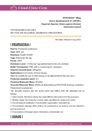 Active-Apolipoprotein-A1-(APOA1)-APA519Hu61.pdf