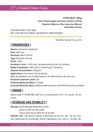 Active-Plasminogen-Activator-Inhibitor-2-(PAI2)-APA531Mu61.pdf