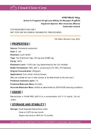 Active-Fc-Fragment-Of-IgG-Low-Affinity-IIIa-Receptor-(FcgR3A)-APB278Mu02.pdf