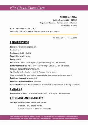 Active-Neuregulin-1-(NRG1)-APB866Hu01.pdf