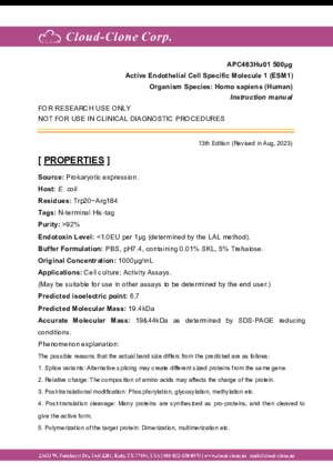 Active-Endothelial-Cell-Specific-Molecule-1-(ESM1)-APC463Hu01.pdf