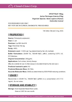 Active-Fibrinogen-Gamma-(FGg)-APC477Hu01.pdf