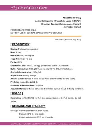 Active-Sphingosine-1-Phosphate-Lyase-1-(SGPL1)-APE691Hu01.pdf