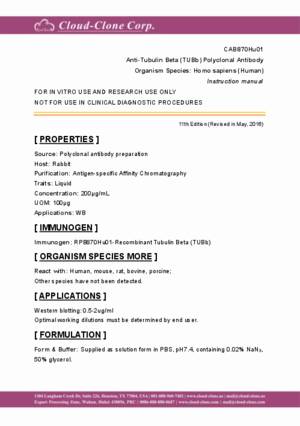 Anti-Tubulin-Beta-(TUBb)-Polyclonal-Antibody-CAB870Hu01.pdf