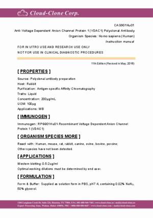 Anti-Voltage-Dependent-Anion-Channel-Protein-1-(VDAC1)-Polyclonal-Antibody-CAG901Hu01.pdf