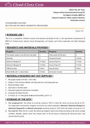 ELISA-Kit-for-Meprin-A-Alpha-(MEP1a)-CEA171Hu.pdf