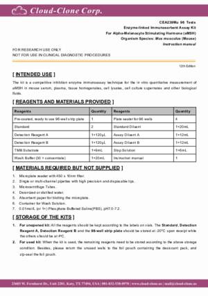 ELISA-Kit-for-Alpha-Melanocyte-Stimulating-Hormone-(aMSH)-CEA239Mu.pdf