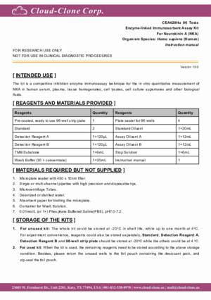 ELISA-Kit-for-Neurokinin-A-(NKA)-CEA428Hu.pdf