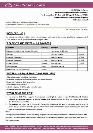 ELISA-Kit-for-Cross-Linked-C-Telopeptide-Of-Type-III-Collagen-(CTXIII)-E90893Hu.pdf