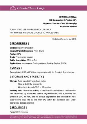 KLH-Conjugated-C-Peptide-(CP)-CPA447Gu31.pdf