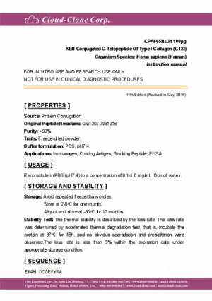 KLH-Conjugated-Cross-Linked-C-Telopeptide-Of-Type-I-Collagen-(CTXI)-CPA665Hu31.pdf