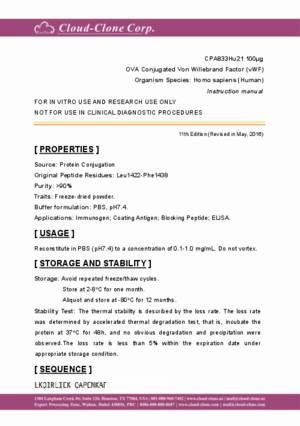 OVA-Conjugated-Von-Willebrand-Factor-(vWF)-CPA833Hu21.pdf