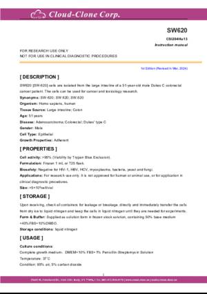 Human-Colon-Carcinoma-Cells-(SW620)-CSI204Hu13.pdf