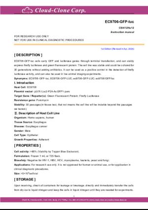 Human-Luciferase--EC9706-Esophageal-Carcinoma-Cells-(EC9706-Luc)-CSI412Hu12.pdf