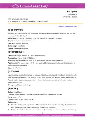 Human-EA-hy926-Umbilical-Vein-Endothelial-Cells-Clone-A549-(EA-hy926)-CSI436Hu11.pdf