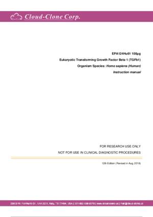 Eukaryotic-Transforming-Growth-Factor-Beta-1-(TGFb1)-EPA124Hu61.pdf