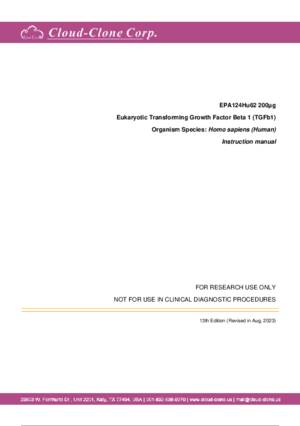 Eukaryotic-Transforming-Growth-Factor-Beta-1-(TGFb1)-EPA124Hu62.pdf