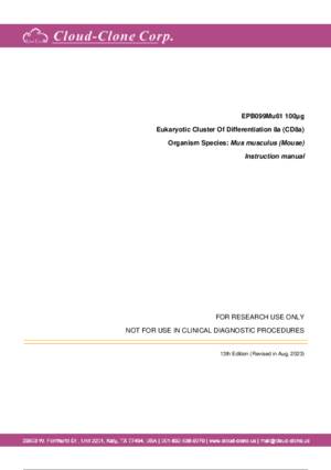 Eukaryotic-Cluster-Of-Differentiation-8a-(CD8a)-EPB099Mu61.pdf