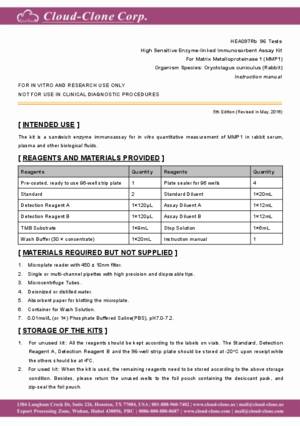 High-Sensitive-ELISA-Kit-for-Matrix-Metalloproteinase-1-(MMP1)-HEA097Rb.pdf