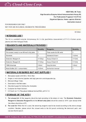 High-Sensitive-ELISA-Kit-for-Prothrombin-Fragment-1-2-(F1-2)-HEA710Hu.pdf