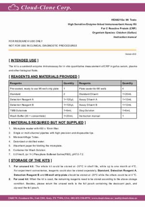 High-Sensitive-ELISA-Kit-for-C-Reactive-Protein-(CRP)-HEA821Ga.pdf