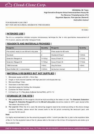 High-Sensitive-ELISA-Kit-for-Reverse-Triiodothyronine-(rT3)-HEC022Ge.pdf