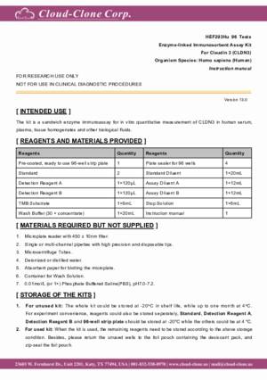 High-Sensitive-ELISA-Kit-for-Claudin-3-(CLDN3)-HEF293Hu.pdf