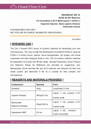 ELISA-Kit-DIY-Materials-for-Chemokine-C-X3-C-Motif-Ligand-1-(CX3CL1)-KSA040Hu01.pdf