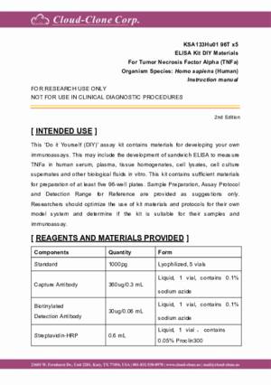 ELISA-Kit-DIY-Materials-for-Tumor-Necrosis-Factor-Alpha-(TNFa)-KSA133Hu01.pdf