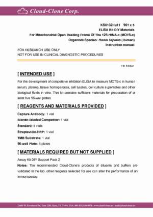 ELISA-Kit-DIY-Materials-for-Mitochondrial-Open-Reading-Frame-Of-The-12S-rRNA-c-(MOTS-c)-KSX132Hu11.pdf