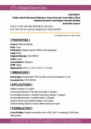 Biotin-Linked-Monoclonal-Antibody-to-Tumor-Necrosis-Factor-Alpha-(TNFa)-LAA133Rb71.pdf