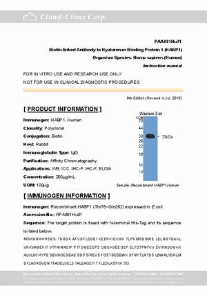 Biotin-Linked-Antibody-to-Hyaluronan-Binding-Protein-1--HABP1--PAA651Hu71.pdf