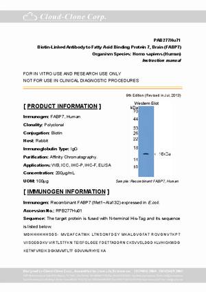 Biotin-Linked-Antibody-to-Fatty-Acid-Binding-Protein-7--Brain--FABP7--PAB277Hu71.pdf