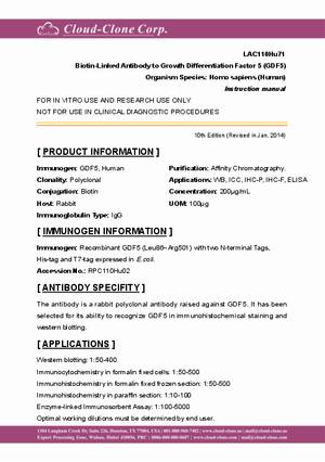 Biotin-Linked-Monoclonal-Antibody-to-Growth-Differentiation-Factor-5-(GDF5)-LAC110Hu71.pdf