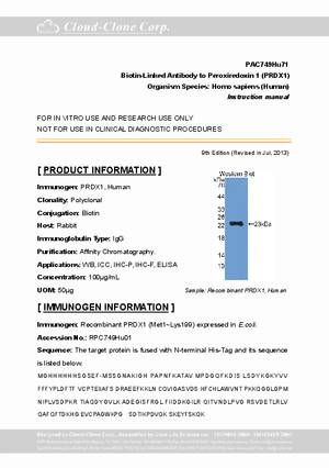 Biotin-Linked-Antibody-to-Peroxiredoxin-1--PRDX1--PAC749Hu71.pdf