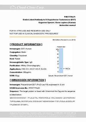 Biotin-Linked-Antibody-to-D-Dopachrome-Tautomerase--DDT--PAD777Hu71.pdf