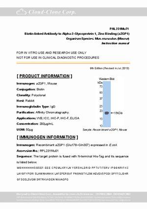 Biotin-Linked-Antibody-to-Alpha-2-Glycoprotein-1--Zinc-Binding--aZGP1--PAL231Mu71.pdf