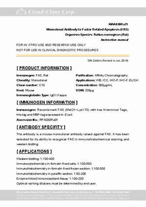 Monoclonal-Antibody-to-Factor-Related-Apoptosis--FAS--MAA030Ra21.pdf