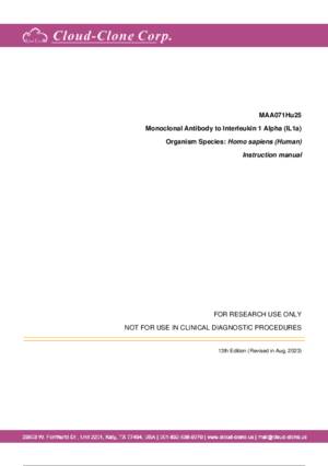 Monoclonal-Antibody-to-Interleukin-1-Alpha-(IL1a)-MAA071Hu25.pdf