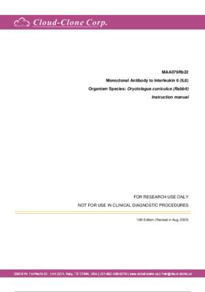 Monoclonal-Antibody-to-Interleukin-6-(IL6)-MAA079Rb22.pdf