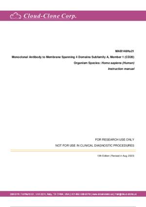 Monoclonal-Antibody-to-Membrane-Spanning-4-Domains-Subfamily-A--Member-1-(CD20)-MAB148Hu21.pdf