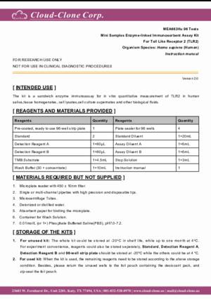 Mini-Samples-ELISA-Kit-for-Toll-Like-Receptor-2-(TLR2)-MEA663Hu.pdf