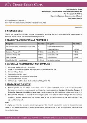 Mini-Samples-ELISA-Kit-for-Kisspeptin-1-(KISS1)-MEC559Mu.pdf