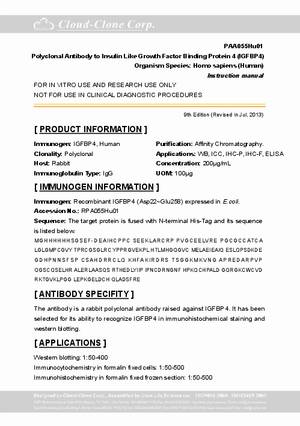 Antibody-to-Insulin-Like-Growth-Factor-Binding-Protein-4--IGFBP4--A90055Hu01.pdf