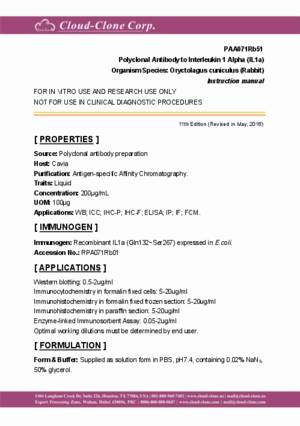 Polyclonal-Antibody-to-Interleukin-1-Alpha-(IL1a)-PAA071Rb51.pdf